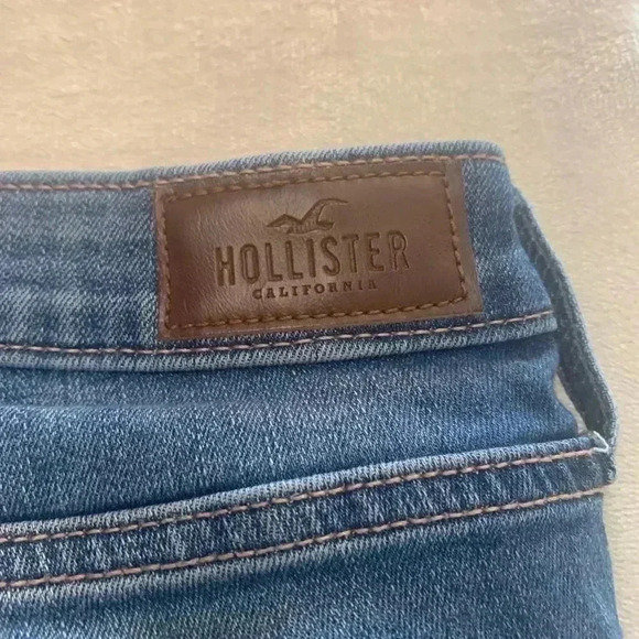 Hollister Mid Rise Super Skinny Jeans 3S W26 L 26 Soft Stretch - Picture 7 of 7